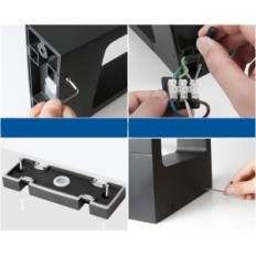 Puutarhan lamppu LED Post 30 cm Shuniń 7W 3000K IP65 Valaistuspolut