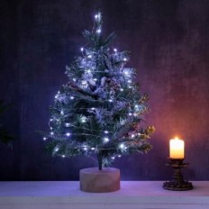 Tanúsított LED díszlámpák ZELUXDOT 200m 2000 fehér hideg ezüst