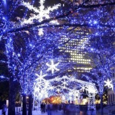 Lumières décoratives endommagées LED ZeluxDot 200m 2000 blanc blanc argent