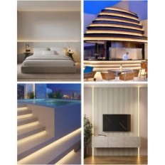 Alitove LED usato Nastro 20m 230V 4000K regolabile con il telecomando IR