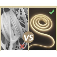 Koristi se LED Alitove COB 20m 230V 4000K vrpca podesiv s IR daljinskim upravljačem