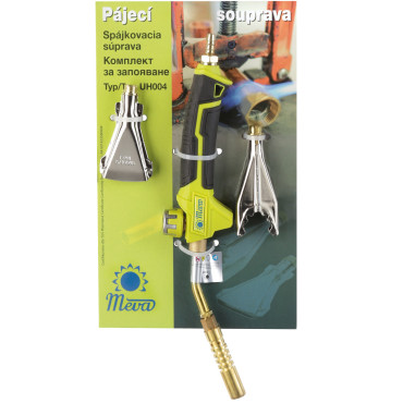 Queimador a gás para tubos de solda conjunto Gas Gas 3 bicos 2 kw