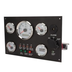 Použité panel prístroja loď 12V Teplota tepla Teplota oleja Teplota