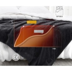 Električna odeja 130x180 cm flanene toplih 6 stopenj Pralnita zaščita