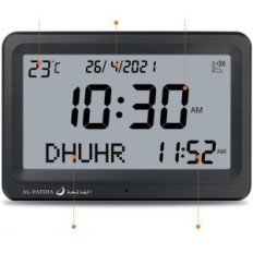 Digital Clock 8 Prayer Azan Faj-113 Islamic Prayer Clock Home