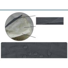 Copertina per angolo L 255cm YStyle Impermeabile Grigio scuro