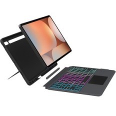 Galaxy Tab S9 FE + / S9 + / S10 + 12.4 "QWERTZ touchpad