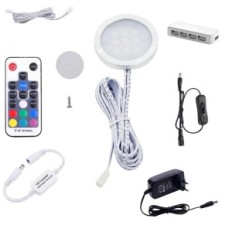 LED LED Downersible 12V med Aiboo 6x RGB fjernkontroll for kjøkkenkjede
