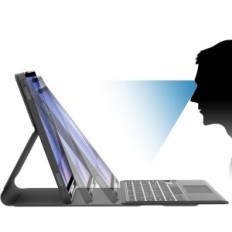 Used Case with Keyboard for Samsung Tab S9FE + / S10 + 12.4 "IT JadeMall qwerty (no original packaging)