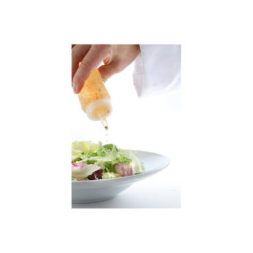 Dispenserbeholder for kalde sauser 0.2L. Gul - Hendi 558003 Dispenserbeholder for kalde sauser 0.2L. Gul - Hendi 558003