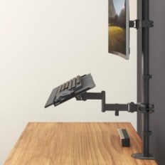 Basis under the Putorsen keyboard on a bar to 1 kg black universal exhibition