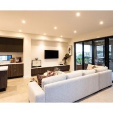 Gebrauchte / unvollständige LED-Deckenspot 4W IP44 Dimmable Hitzeweiß Lumage 2700K 9 Stück.