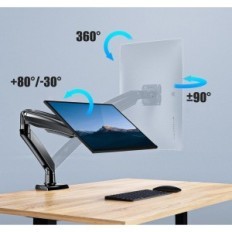 Käytetyt / epätäydelliset Huanuo HNSS12 Heavy Duty Monitor Holder jopa 40 "Erittäin täysi valikoima