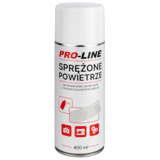 Aria compressa per la pulizia di macchine da cucire elettronica PRO-LINE Spray 400ml