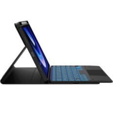 Coque de clavier d'occasion pour Xiaomi Pak 6/6 PRO 11 "2023 TOPHERTZ QWERTZ AVEC LED TOUCHPAD