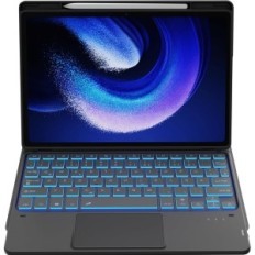 Caso de teclado usado para Xiaomi Pak 6/6 Pro 11 "2023 Roofei Qwertz com Touchpad LED