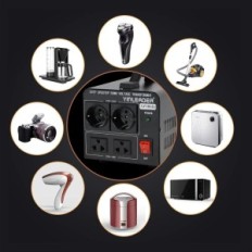 Sortie de convertisseur de tension 1500W 110 / 220V d'occasion Yinleader VTEU-1500