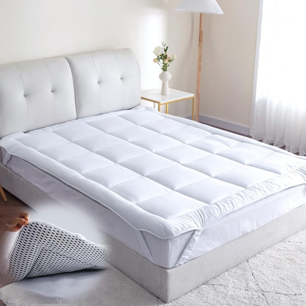 Couverture sur les filets de matelas pour TopPer respirant Bed® × 200cm de coton