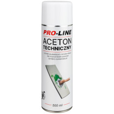 Technisch aceton 100% spray PRO-LINE Spray 500ml