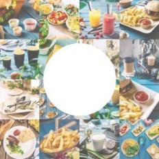 Papieren servetten biozooyg des02804 2400 ecologische grafiek composteerbaar