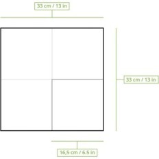 Paper salvrätikud biozooyg dess02804 2400 ÖKOLOOGILISED CHART kompostable