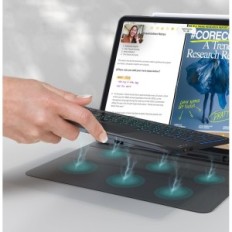 Slučaj s iPad zrakom 13 "(m2 / m3) Cheson X9 Qwertz de osvijetljen