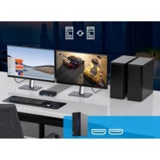 Kvm Switch 2 PC 2 monitor HDMI 4K60Hz USB2.0 CMSTEDCD SW220S Modalità Estensione / Copia