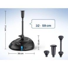 Filtr pro vodní síťovina 2500 l / h s podváděcím čerpadlem UV lampy 40W