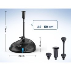 Filtr pro vodní síťovina 2500 l / h s podváděcím čerpadlem UV lampy 40W