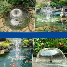 Filtro per maglia d'acqua 2500 L / h con lampada UV Pompa di Biling 40W