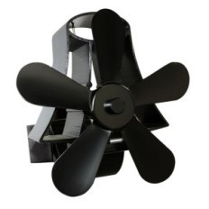 5-pádlo krbový ventilátor pro tepelně poháněné dřevo
