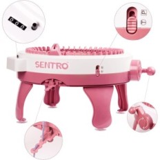 Used Zcvtbye Sentro knitting machine 48 needles for caps / DIY scarves