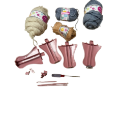 Gebraucht ZcVtbye Sentro Strickmaschine 48 Nadeln für Kappen / DIY-Schals