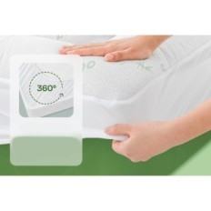 Bamboo Topper Niagara Mattress Niagara 135x190 cm 2.5cm on the back