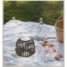 Ηλιακή λάμπα εξωτερική Luuk Lifestyle S1829-17 IP44 72h ανοιχτό καφέ