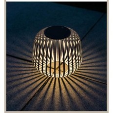 Lampada solare Esterno LUUK Lifestyle S1829-17 IP44 72H Marrone chiaro