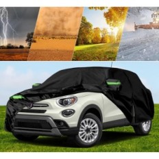 Vandtæt FIAT 500X 2015-2025 Bildæksel med dør med ZFN0091-3 Castle