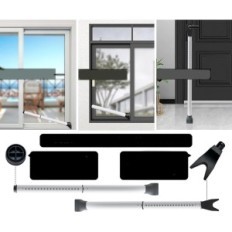 Door lock Adjustable anti-burglary door protection 2 items exhibition