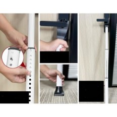 Door lock Adjustable anti-burglary door protection 2 items exhibition