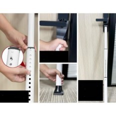 Door lock Adjustable anti-burglary door protection 2 items exhibition