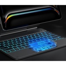 Beschädigte Bluetooth-Tastatur mit iPad Pro 13 "Omoton KC011 QWERTZ DE