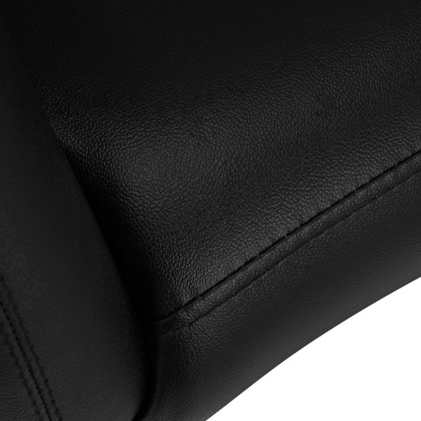 Kadernícke kreslo Gabbiano Parma Gold Black — detail sedadla