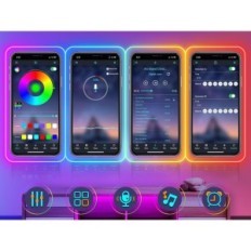 Koristi se neon lekianai 18m, IP65, RGB, glazba sinkronizacija