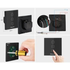 Maxcio Window Switch, 10 A, 220V, WiFi 4, izložba