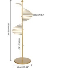 Soporte de gritos detrás de la detrás de ximsphy 42x170cm 30 asas