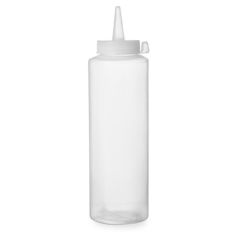 Dispensercontainer voor koude sauzen 0,2L. transparant - Hendi 558027