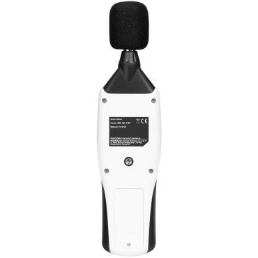 Medidor de som digital. Decicômetro 30-130 dB