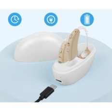 Used hearing amplifier 2 pcs AOLSO Charging noise reduction