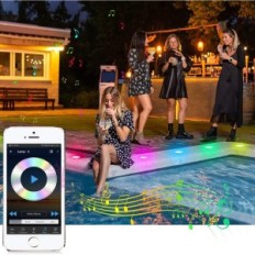 Kasutatud WiFi terrass lambid SIB RGB LED 45mm IP67 Alex 10 tk