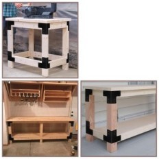 Corps de coin à angle en acier de Cskunxia 8 pièces pour le haut de la terrasse